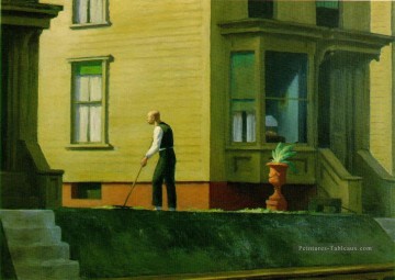  Hopper Art - pennsylvanie charbon ville Edward Hopper